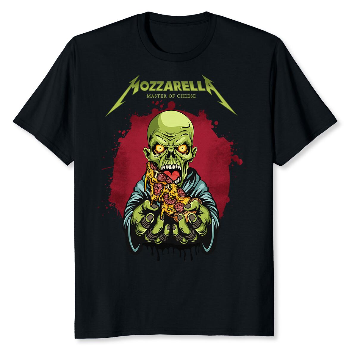 NEW LIMITED Mozzarella Masters Of Cheese Foodie Chef T-Shirt XXXL
