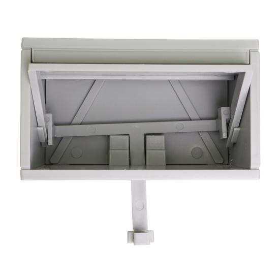 

Adhesive Wall Hooks with Container Shape Industrial Style No Drill Hanging Hook for Ceramic Tiles Glass Wood Walls
