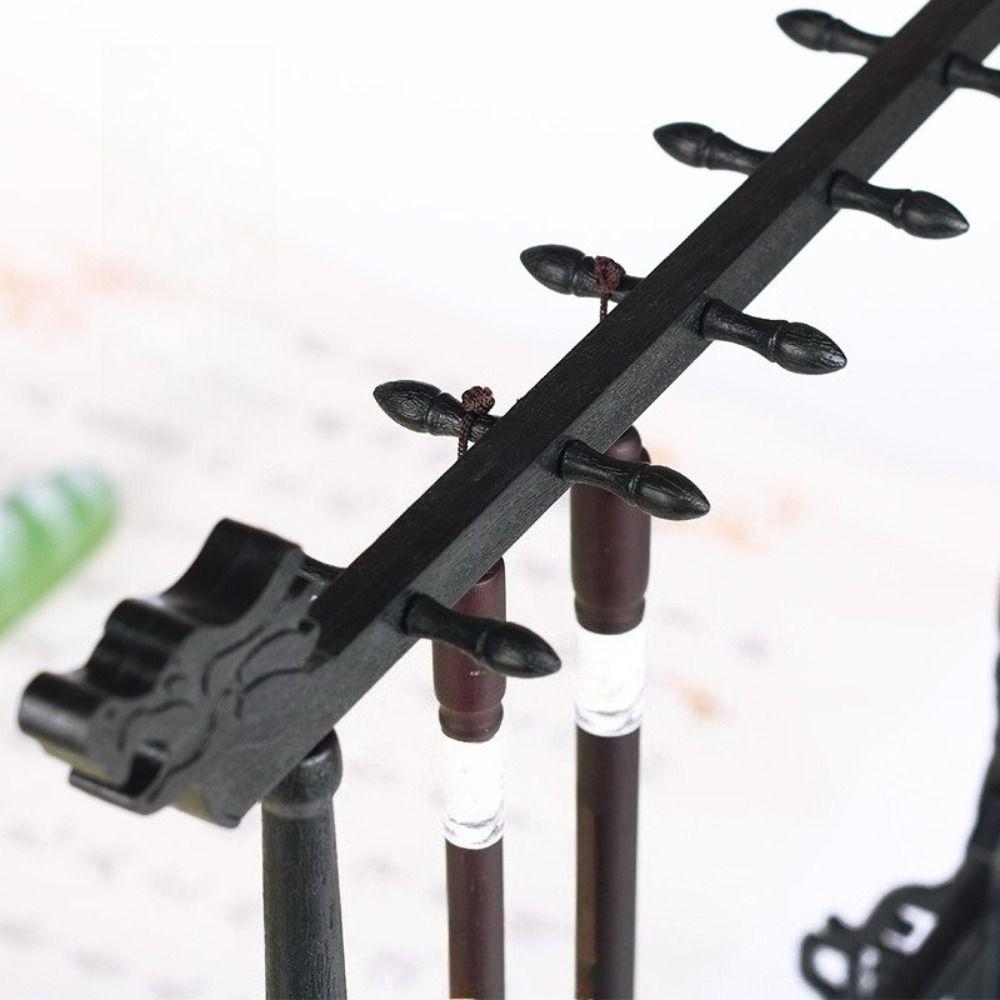 Resin Calligraphy Pen Holder Hanging Brush Stand Rack New Brush Hanger