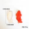 2PCS Color Changing Duck Crab Pig Animal Keychain with Temperature Sensitive Feature for Phones Car Decor Figurines Miniatures