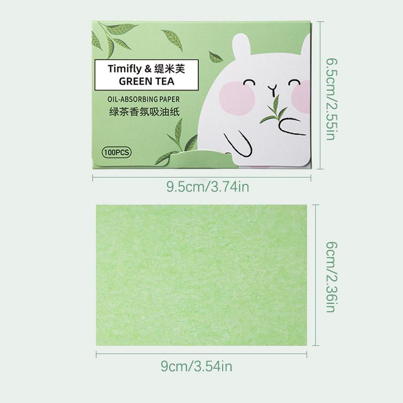 300 Pcs Portable Premium Face Oil Blotting Paper Facial Cleanser Sheets For Face Makeup Friendly Blotting Paper