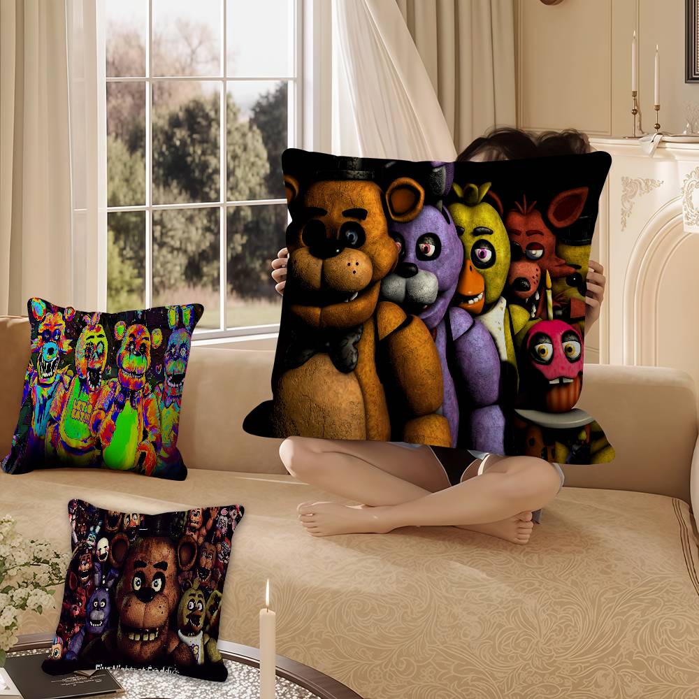 Fnaf Five-nights-At-Freddys Personalized Pillow Dust Cover Bedroom Kids Party Decoration Pillowcase Birthday Children Gift