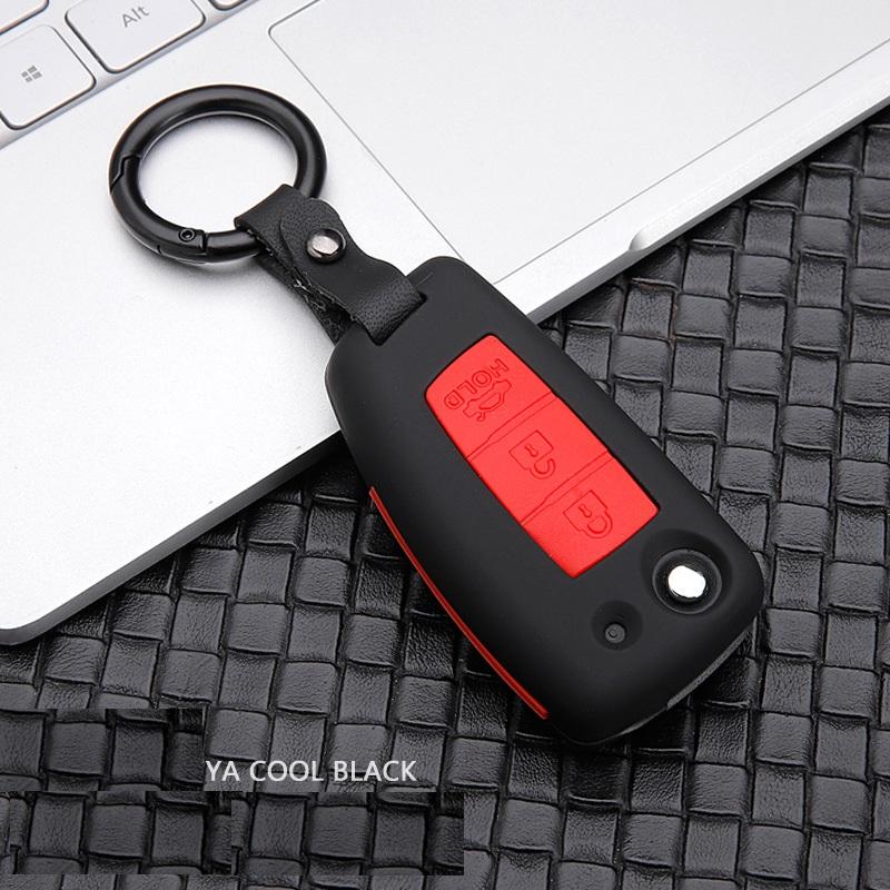 Interior Mouldings ABS plastic+silicone Car Key Fob Case Cover For Nissan X-Trail T32 Rogue Juke F15 Qashqai J11 Murano MAXIMA A