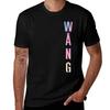 Wang  Pastel Vertical Tshirt Everyday Wear Basic Short Sleeve Top