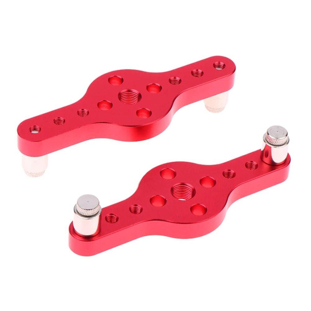 Aluminum Alloy Woodworking Drilling Locator Vertical Hole Jig Tenon Hole Locator