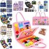 Busy Be Felt Board Children Educational Toy Learning Action Educational Gift