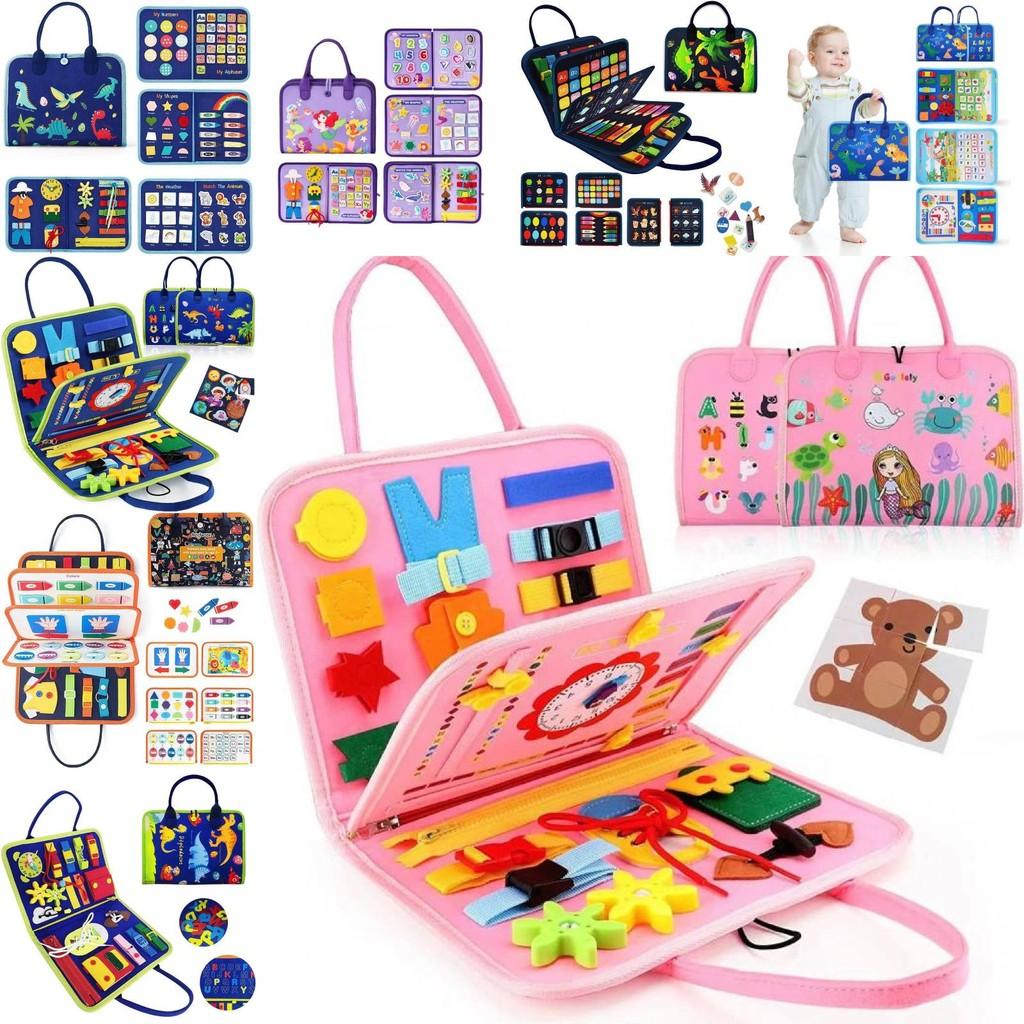 Busy Be Felt Board Children Educational Toy Learning Action Educational Gift