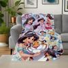 1pc, Aladdin Princess Jasmine Blanket Soft & Cozy Throw Blanket, Perfect Gift for Any Occasion, Living Room, Travel, Camping