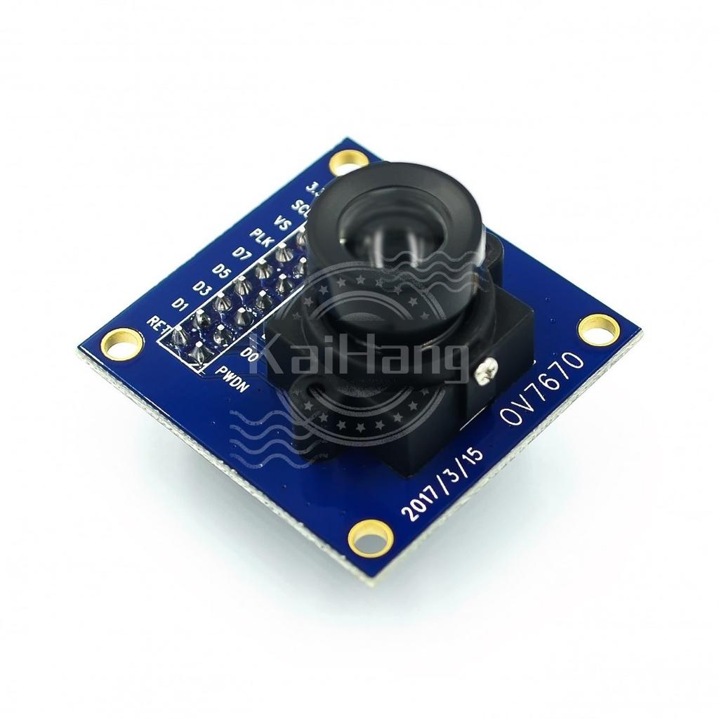 OV7670 Camera Module OV7670 Module Supports VGA CIF Auto Exposure Control Display Active Size 640X480 For Arduino
