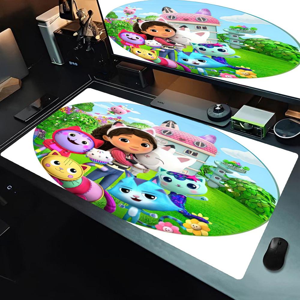 Colorful Friends Adventure Large Mouse Pad Gaming Laptop Mouse Pad Computer Desk Mat Nonslip Rubber Bottom Suitable For Office Gaming Pc Laptop