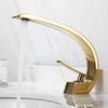 Yi Pan Gold All-Copper Single-Handle Basin Faucet