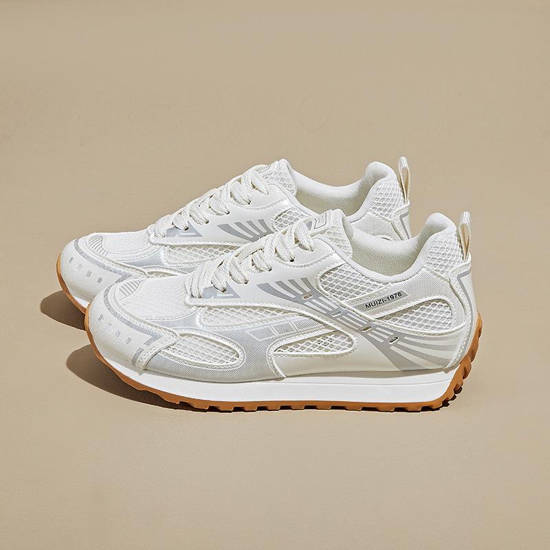 Plateausohle Deutsche Trainingsschuhe Sommer Neu Dünnes Netz Atmungsaktiv Sport Joggen Forrest Gump Schuhe