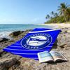 1pc Football Team (74) Beach Towel, Beach and Seaside Swimming Pool Equipment, Fashion Pattern, Rectangular, Travel Essentials