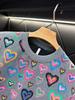 Men's Colorful Heart Print Round Neck Sweatshirt - Stylish, Versatile, & Casual Pullover for Autumn/Winter
