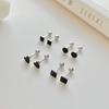 Barif Roséguld Svart Onyx Piercing