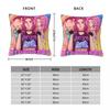 Kpop Demon Hunters Huntrix Printed Pillowcases Cushion Cover Throw Pillow Cover Y2K Home Decor Square Multi-Size