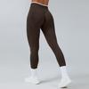 Women's Casual Hip-lifting Seamless Color Block Yoga Leggings