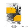 Abstract Art Colors Black Yellow Blue White Orange Home Decor Canvas Painting Wall Art Poster Prints Pictures Living Room Murals