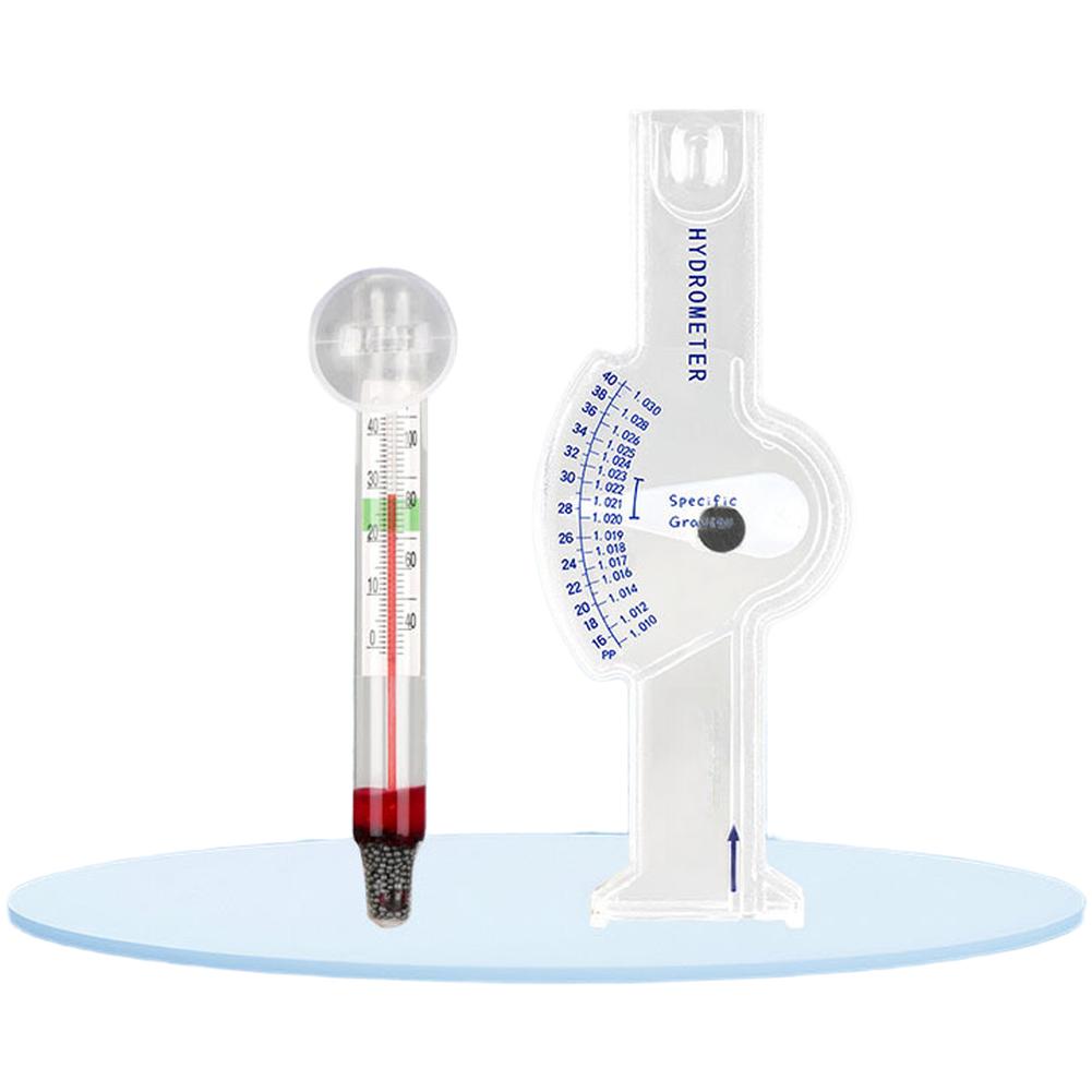Seawater Density Meter Hydrometer Aquaculture Salinity Meter Salinity Tester For Saltwater Aquaculture, Food Brine Preparation