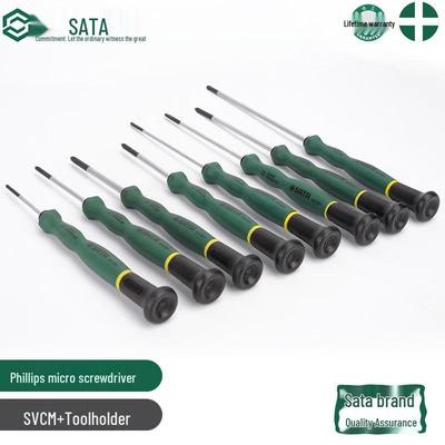 SATA Setar Micro Phillips Adjustable Screwdriver for Cameras, Glasses, and Watches (62903–62916)