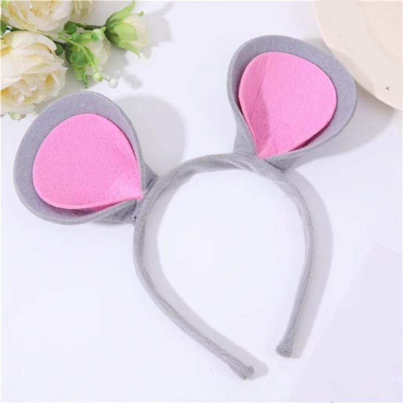 Adorkable Mouse Makeup Headpiece for Proms Birthday Hairbands Fun Headwear Kids Hair Headwear for Children