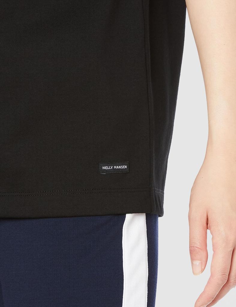 Helly Hansen Short Sleeve Dry Cotton HOE62322 Women's Tee, Black,