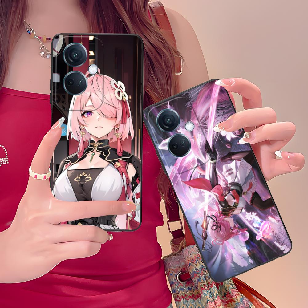 Wuthering Waves Taoqi Mobile Phone Case for OPPO Reno 14 13 12 11 10 9 8 7 6 5 F T Pro 5G Colorful Printing Cover Pretty Cover