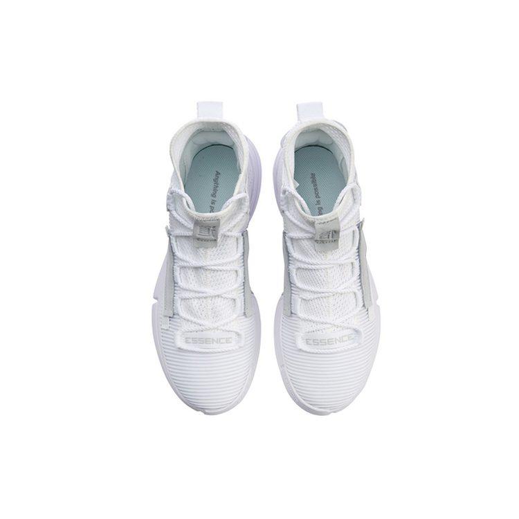 Li Ning Essence 2 Breathable Mid Top Vintage Basketball Shoes Men's White AGBP029-1