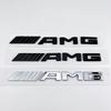 3d ABS Black Logo AMG Emblem Letters Car Trunk Badge For Mercedes Benz W204 W205 W176 W177 W212 W213 AMG Sticker Accessories