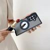 High Quality Foldable Mirror Bracket Magnetic Wave Phone Case TPU Shockproof Phone Case for Samsung Zfold 7 6 5 4