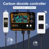 Plugue UE/EUA Controlador Inteligente de CO2 de Canal Duplo/Único Sensor de CO2 NDIR Detector de Dióxido de Carbono Dia Noite Para Estufa Hidropônica