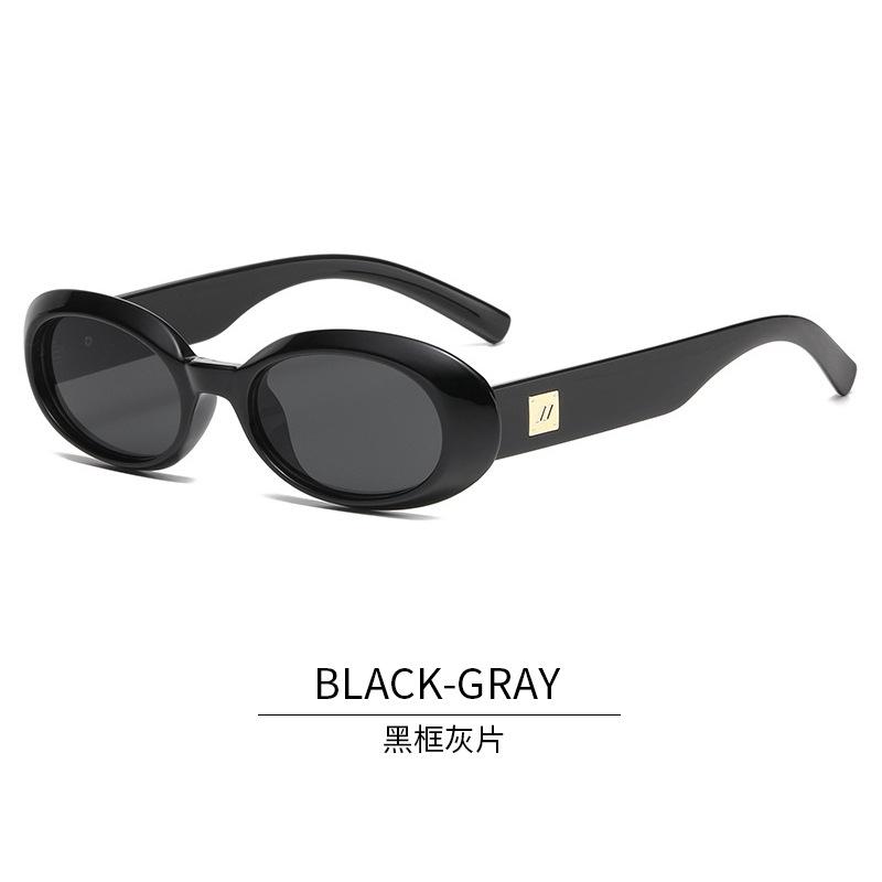 European American Style Sunglasses For Women Fashion Stylish Party Sun Glasses Oval Shape Uv Protection Outdoor Sunglass