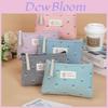 Yz-39 Canvas Cosmetic Bag Waterproof Portable Zipper Toiletry Pouch Multifunctional Student Pencil Case