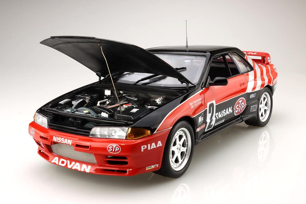 Fujimi Model Seria AXES Skyline Taisan Negru 1/12 Nr.4 GT-R STP'92 Gr.A (BNR32) AXES-4