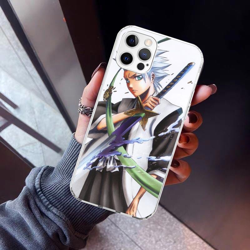 Hitsugaya Toushirou Bleach Phone Case For iPhone 17 Air 11 13 Mini 14 15 Plus 16 12 Pro Max 16E SE 7 8 Pattern Soft TPU Back Cov
