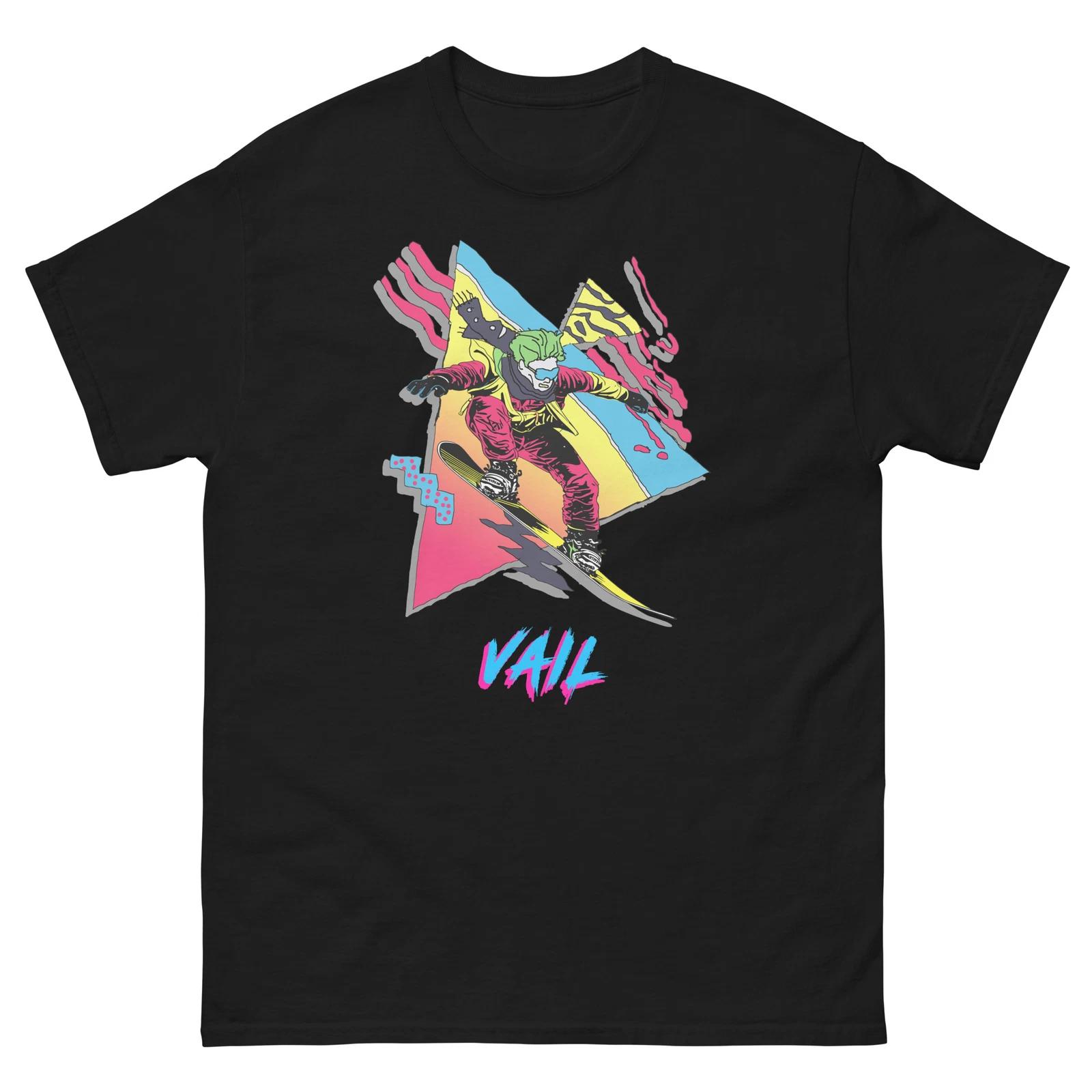 

Футболка для сноуборда Vail Retro Snowboarder 80-х 90-х 3XL