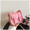 Vintage Minimalist Shoulder Bag Women Street Fashion Crossbody Bag 2023 Autumn New Trendy Chic Bag Women