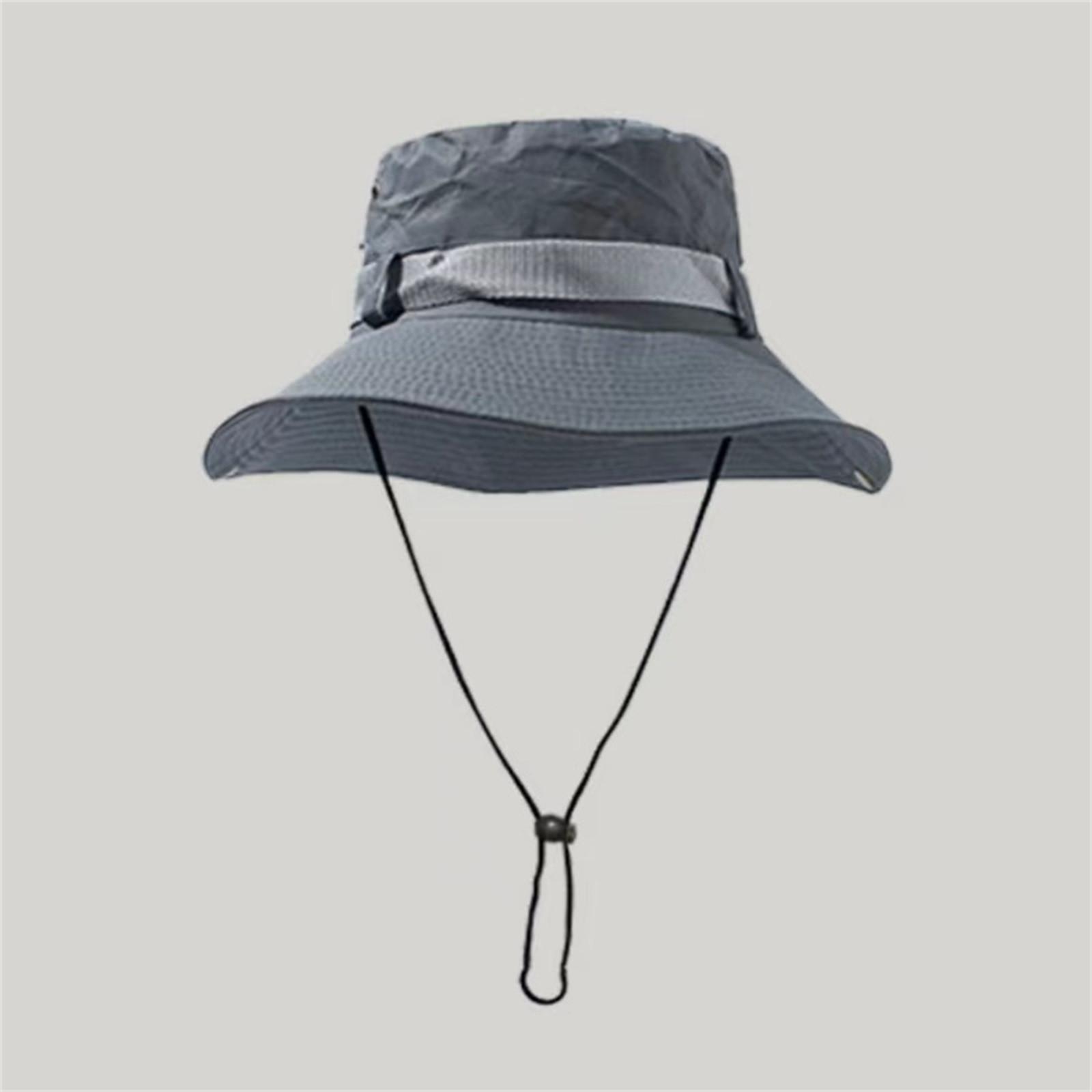 

Летние мужские и женские уличные солнцезащитные шляпы с хвостиком и сетчатыми отверстиями, дышащая солнцезащитная рыбацкая шляпа с полями, солнцезащитная шляпа для альпинизма One Size