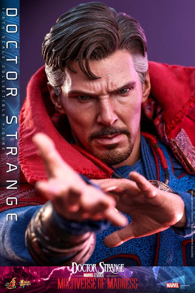 Movie Masterpiece Doctor of Madness Doctor Strange Scale Figure Approximately 31cm Tall MMS645 Strange/Multiverse 1/6 Blue,