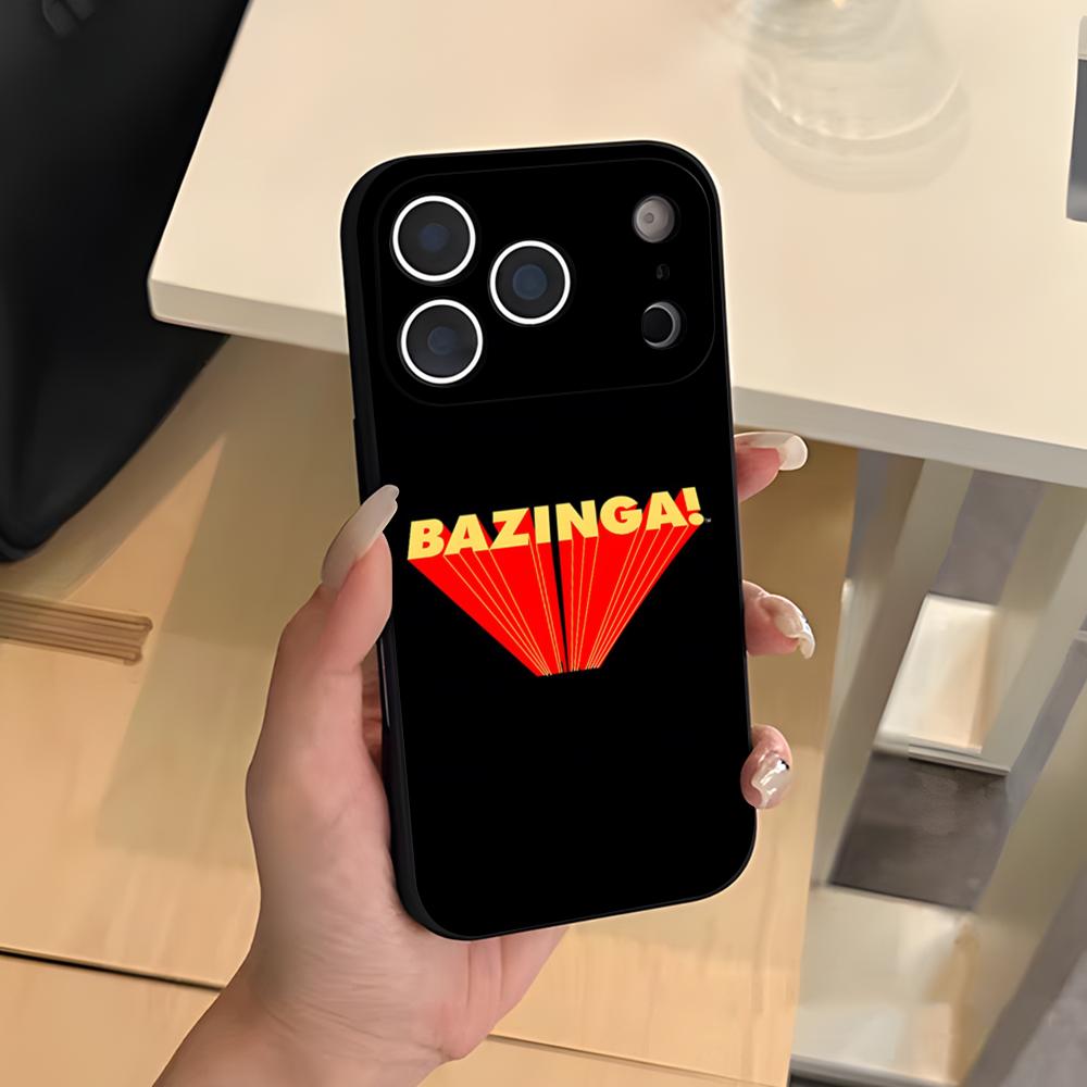 The Big Bang Theory Phone Case For IPhone 17 Air 16 E Pro Max 15 14 13 Mini 12 Pro 11 Max Plus Black Soft Shell