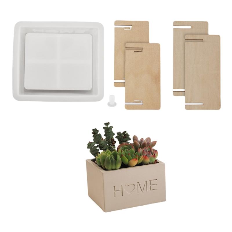 

Home Flower Pots Silicone Molds Succulent Plant Molds Ornament Plaster Molds Handmade Candle Cup Molds Epoxy Resin Molds 1
