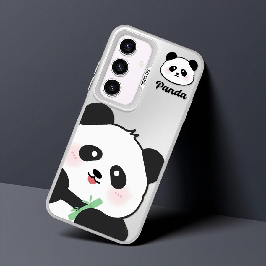 Soft Cover Phone Case for Samsung Galaxy A35 A72 A52 A71 A26 A36 A53 A73 A55 A54 A51 A56 Cute Cartoon Panda
