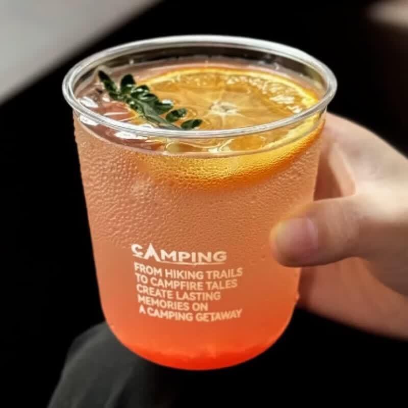 SIVIR Disposable U-Shaped Beverage Cups