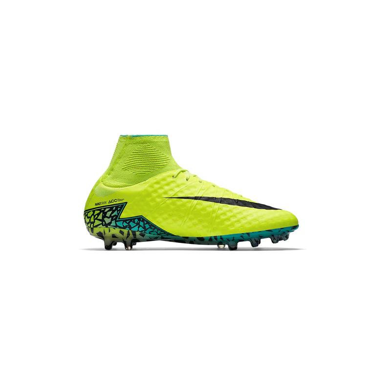 Nike Hypervenom Phantom 2 FG Volt Men Sneakers Yellow Turqoise Jade 747213-703