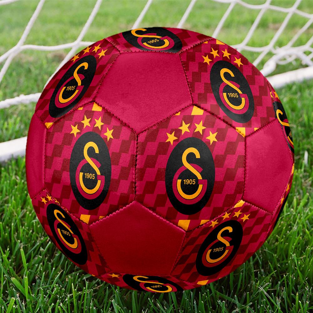 Galatasaray FC Fußball, bunt, für alle Altersgruppen geeignet, maschinengenäht, PVC-Material, Wettkampfqualität, langlebig und mit hohem Rückprall