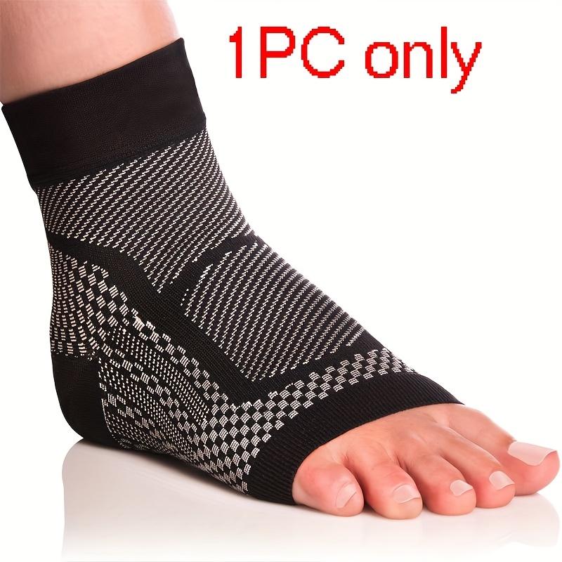 

1Pc Knitted Breathable Ankle Support Brace, Best Ankle Compression Support Brace For Foot And Heel L/XL