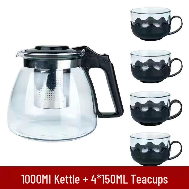UD Large Capacity Household Glass Teapot Set