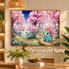Bulbasaur Custom Name Diamond Painting Personalized 5D Full Drill DIY Diamond Art Home Decor