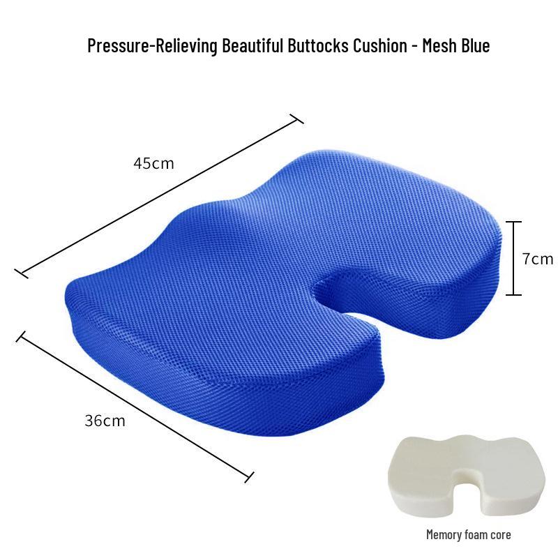 Memory Foam Ergonomikus Deréktámasz Párna Irodaszékhez és Autóüléshez