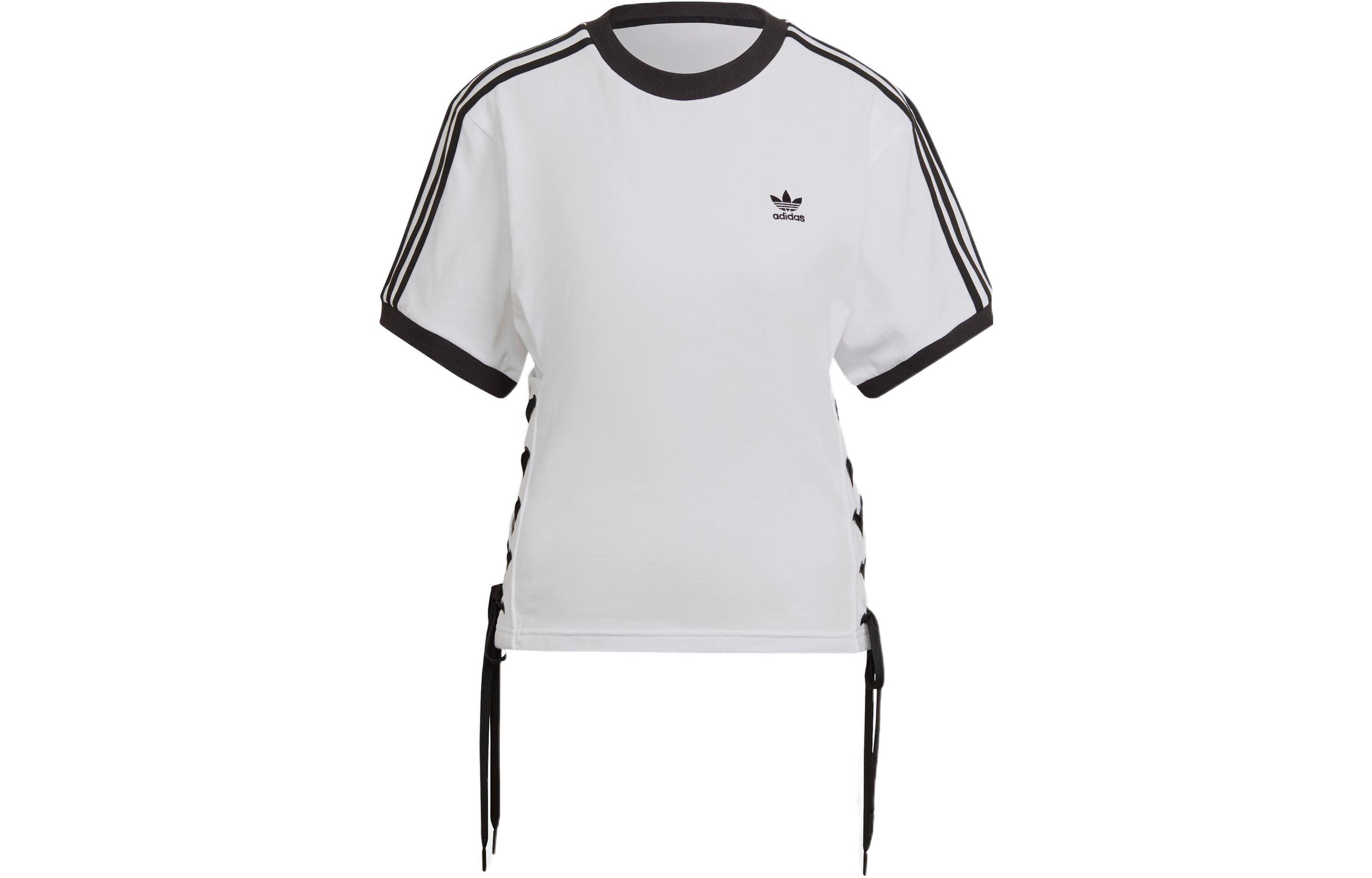 adidas originals Always Original Laced Women s T-Shirt White HK5062 S-M